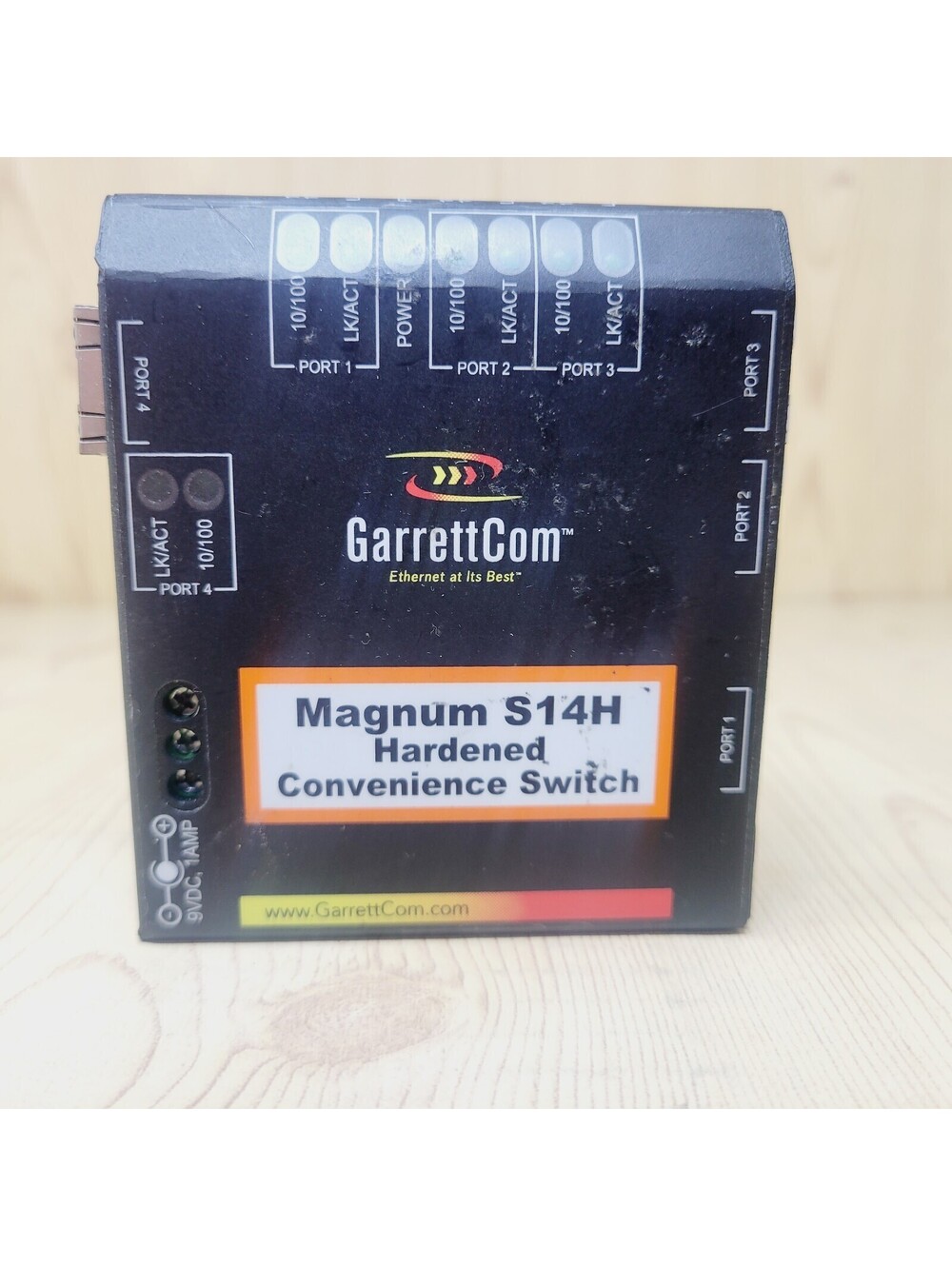 GARRETTCOM MAGNUM S14H HARDENED CONVENIENT SWITCH S14HR-24VDC